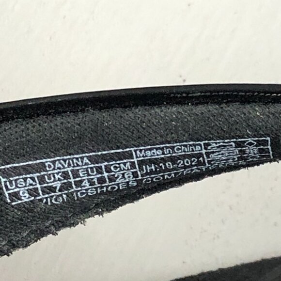 Vionic Women's Size 9 Davina Black Open Toe Supportive Slip On Flip Flops Sandal - Picture 11 of 11